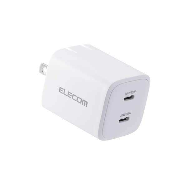 USB Power Delivery 40W AC充電器(C×2)