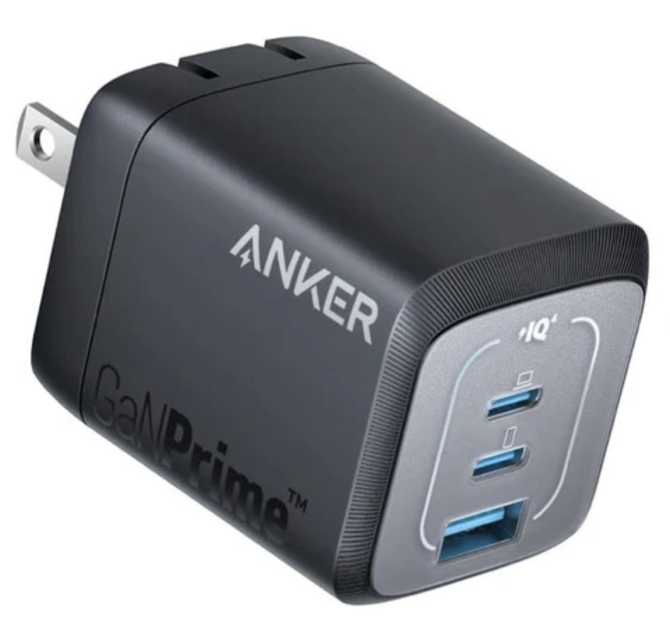 Anker Prime Wall Charger (67W, 3 ports, GaN)
