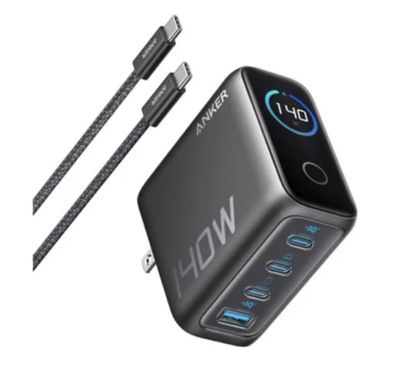 Anker Charger (140W, 4 Ports)